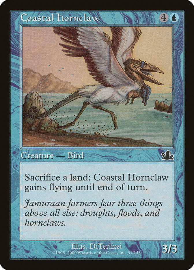 Coastal Hornclaw [Prophecy] [Foil]