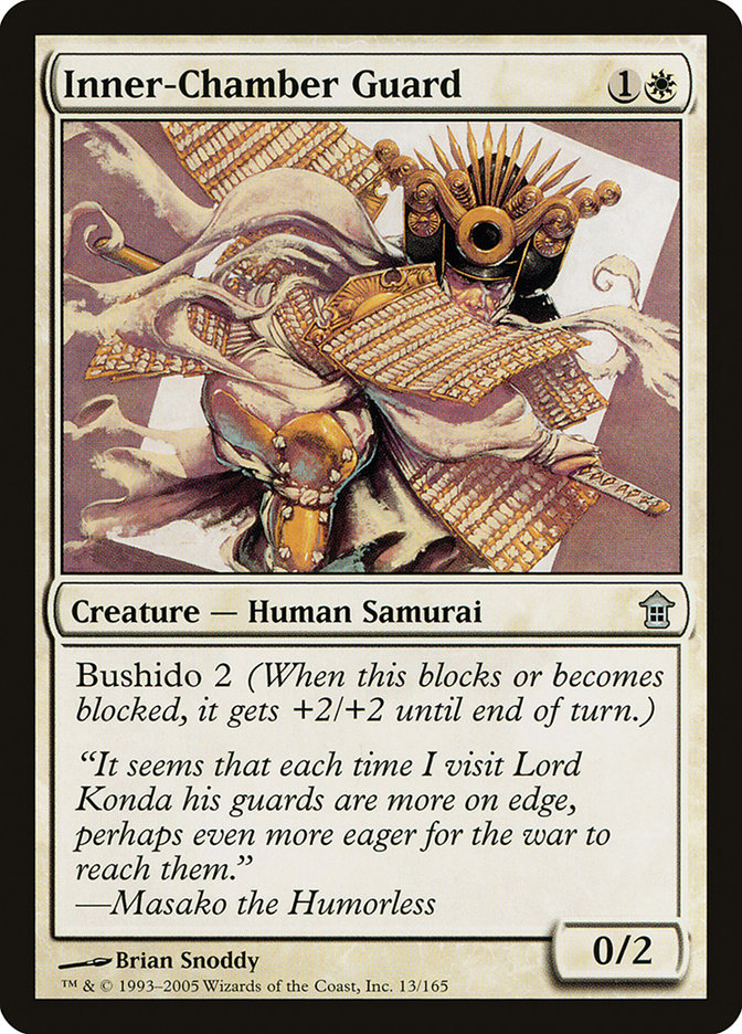Inner-Chamber Guard [Saviors of Kamigawa] [Foil]