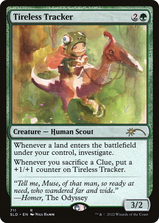 Tireless Tracker (711) [Secret Lair Drop Series] [Foil]