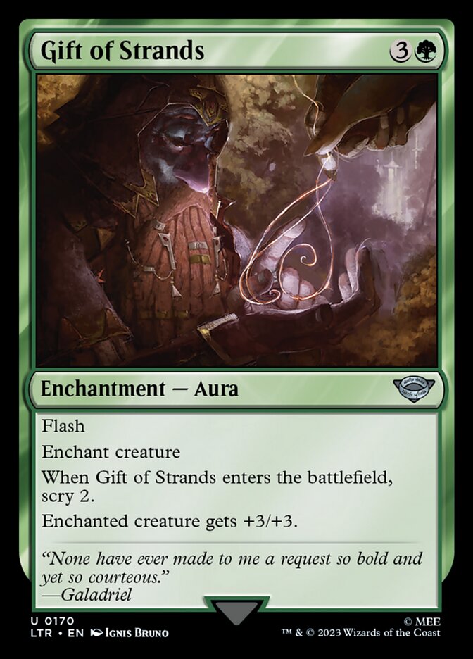 Gift of Strands [The Lord of the Rings: Tales of Middle-Earth] [Foil]
