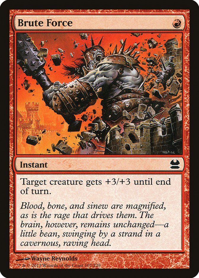 Brute Force [Modern Masters] [Foil]