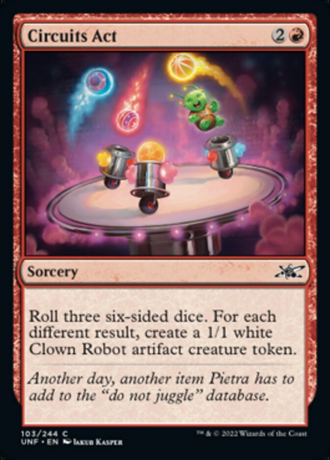Circuits Act [Unfinity] [Foil]