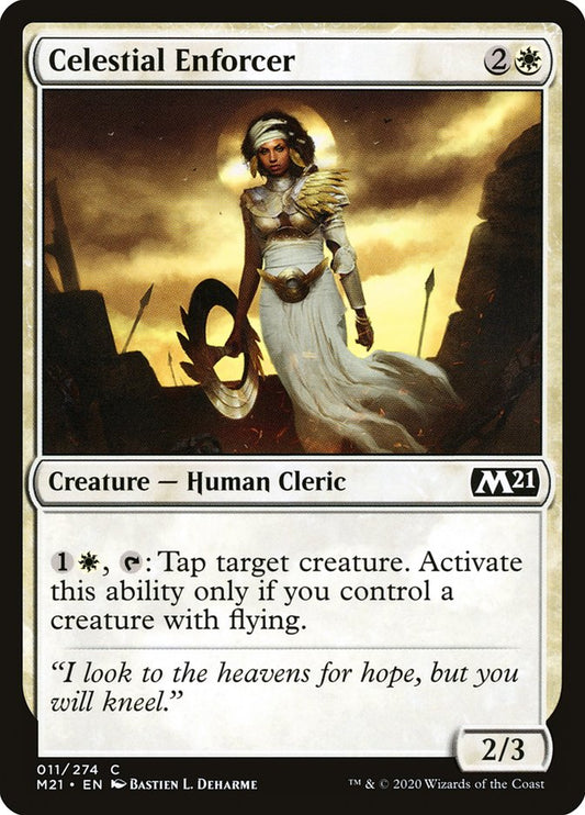 Celestial Enforcer [Core Set 2021] [Foil]