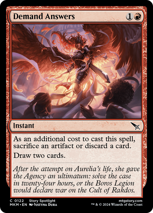 Demand Answers [Murders at Karlov Manor] [Foil]