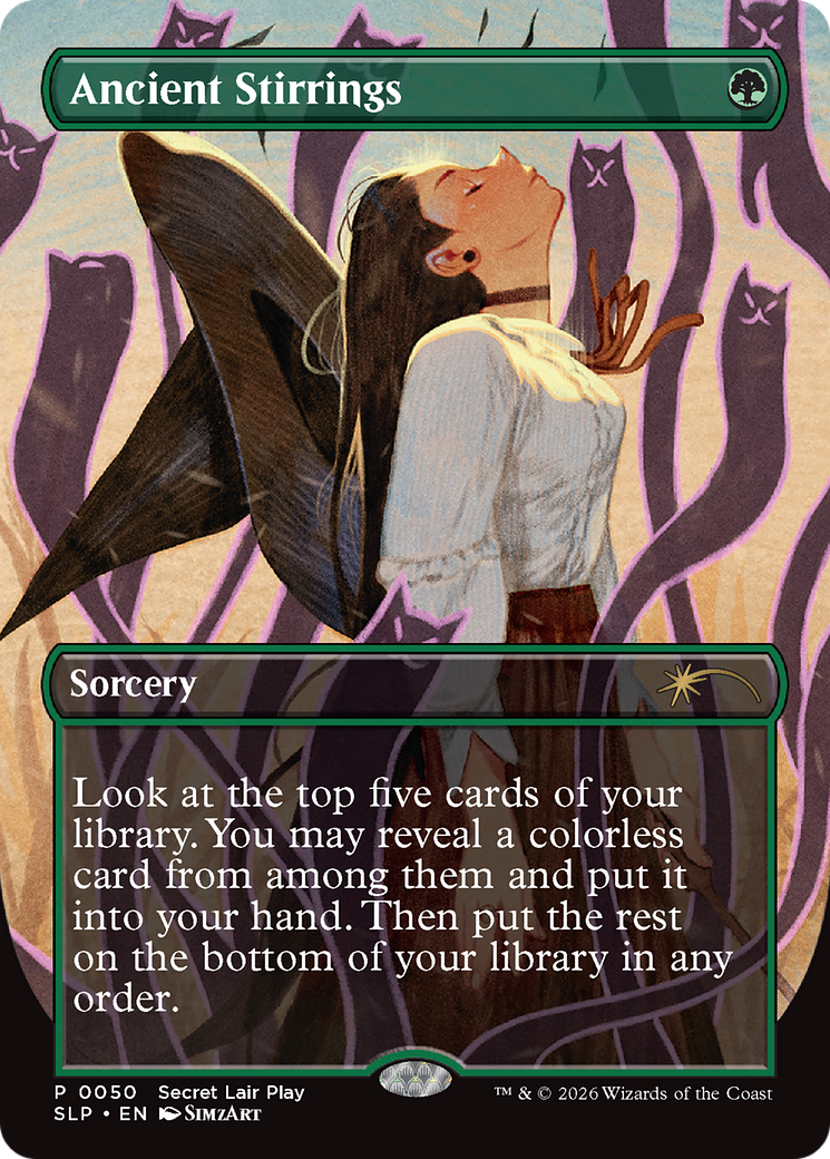 Ancient Stirrings [Secret Lair Showdown] [Foil]