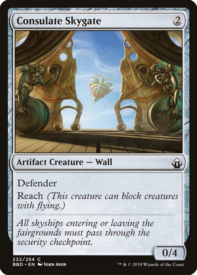 Consulate Skygate [Battlebond] [Foil]