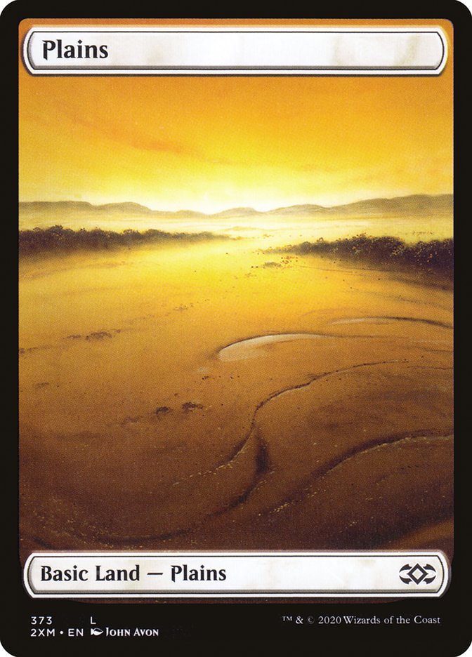 Plains (373) [Double Masters] [Foil]