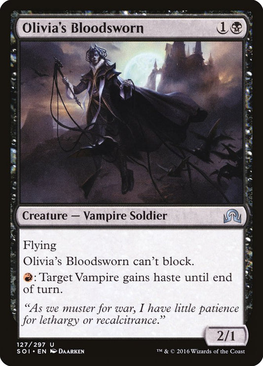 Olivia's Bloodsworn [Shadows over Innistrad] [Foil]