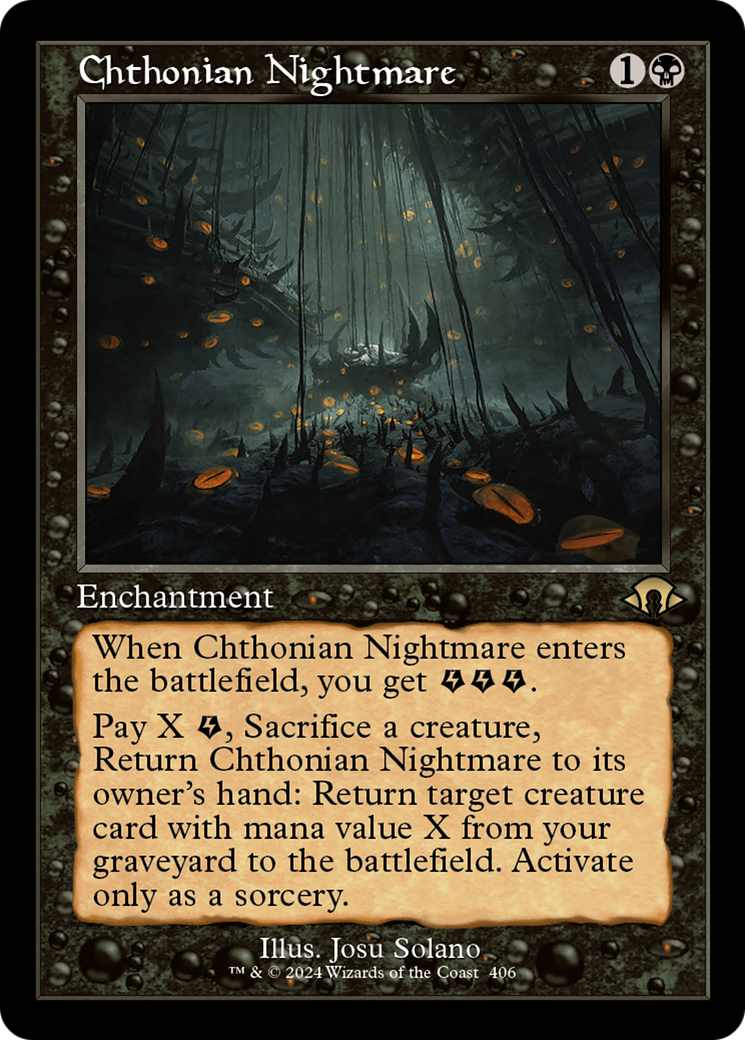 Chthonian Nightmare (Retro) [Modern Horizons 3] [Foil]