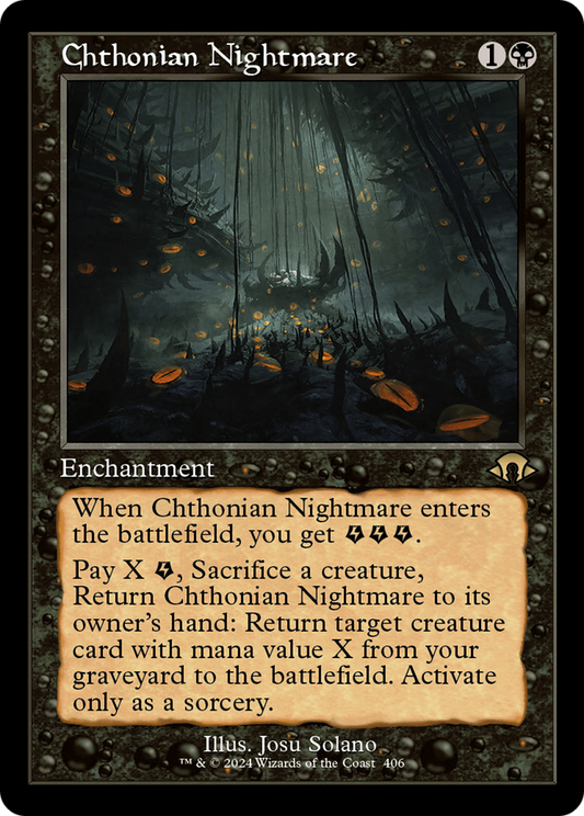 Chthonian Nightmare (Retro) [Modern Horizons 3] [Foil]