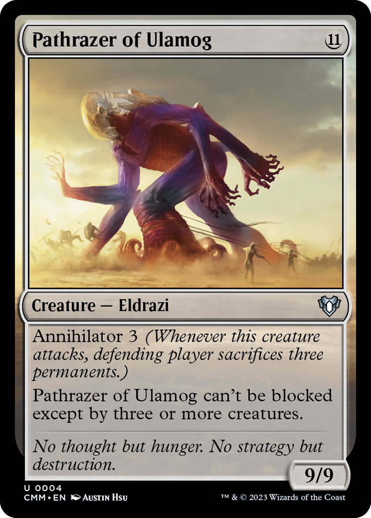 Pathrazer of Ulamog [Commander Masters] [Foil]