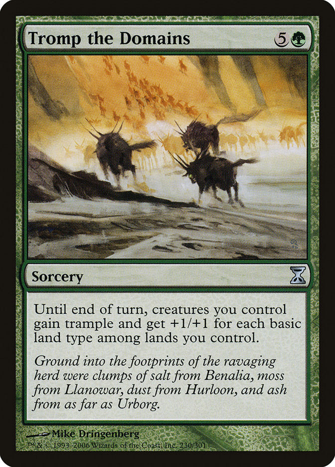 Tromp the Domains [Time Spiral] [Foil]
