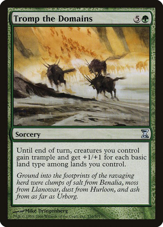 Tromp the Domains [Time Spiral] [Foil]