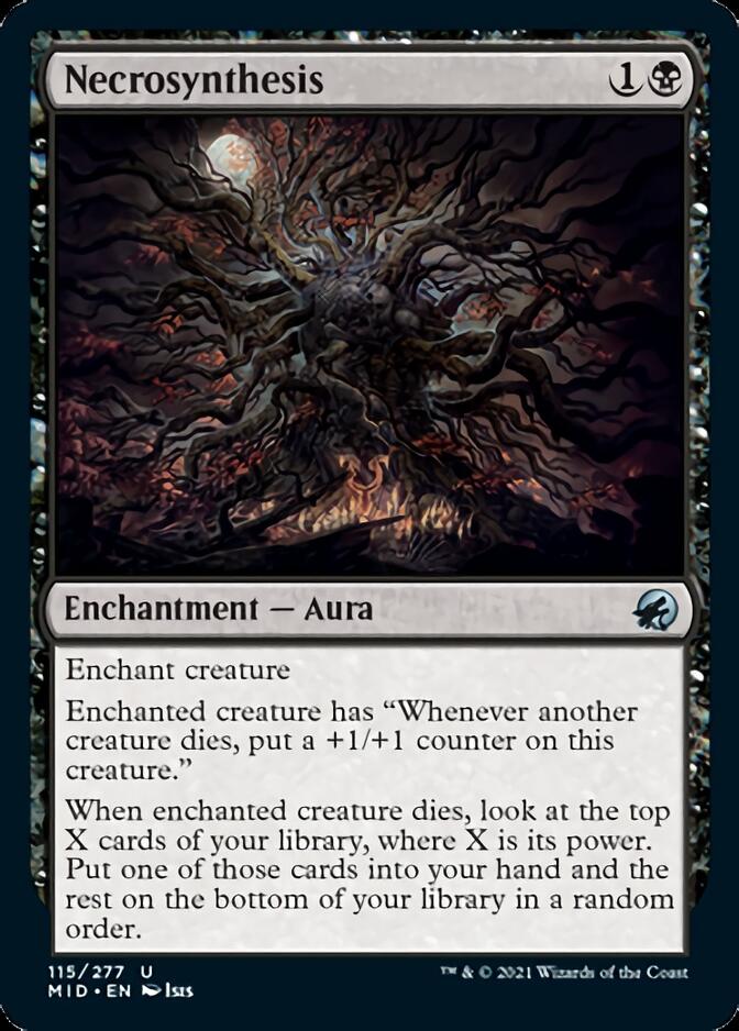 Necrosynthesis [Innistrad: Midnight Hunt] [Foil]