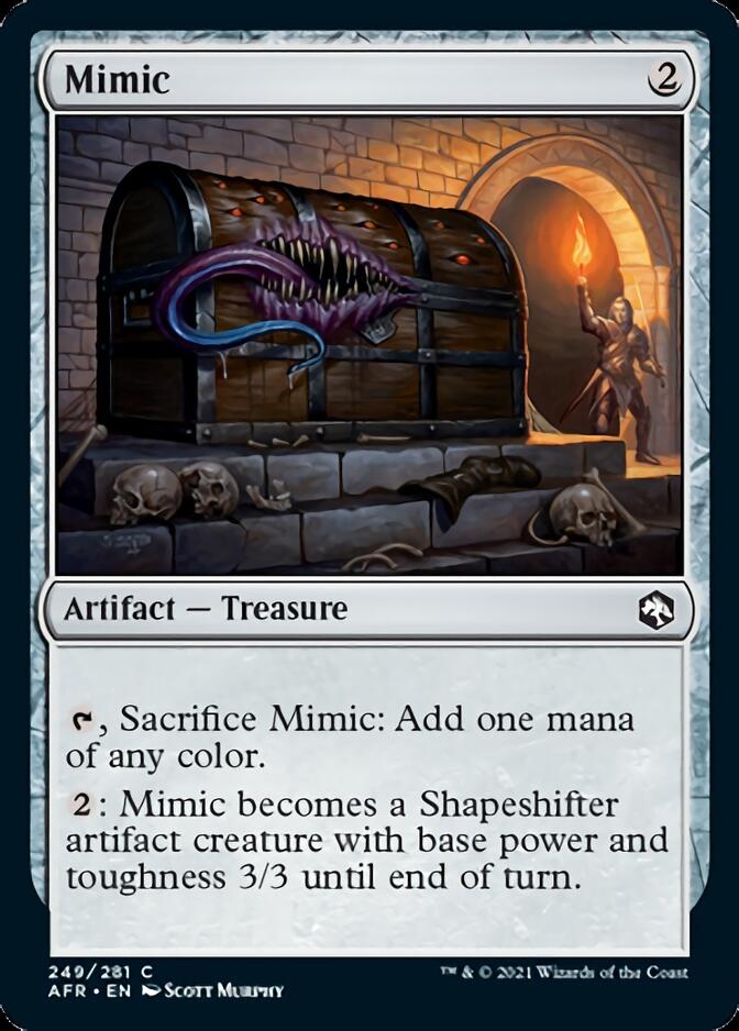 Mimic [Dungeons & Dragons: Adventures in the Forgotten Realms] [Foil]