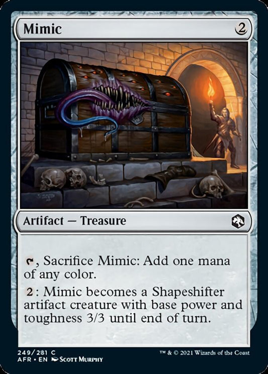 Mimic [Dungeons & Dragons: Adventures in the Forgotten Realms] [Foil]