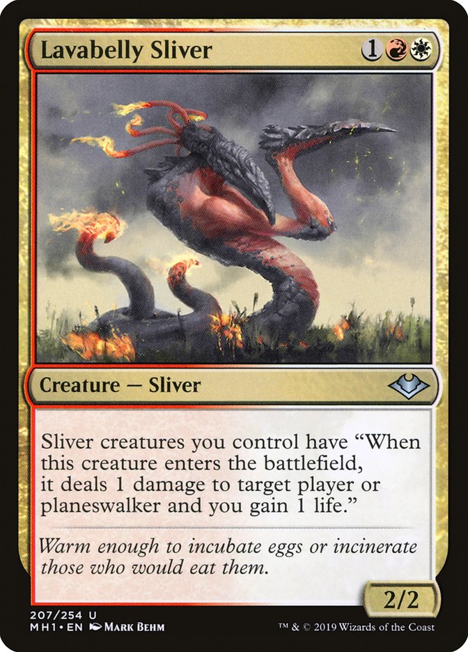 Lavabelly Sliver [Modern Horizons] [Foil]