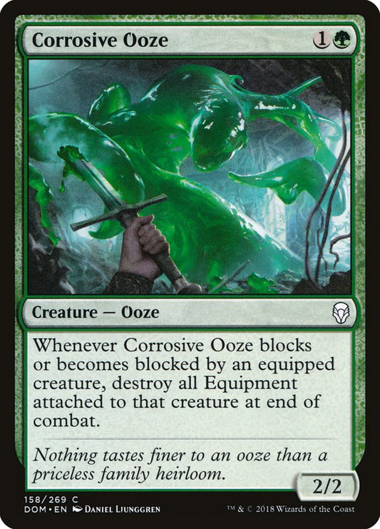 Corrosive Ooze [Dominaria] [Foil]