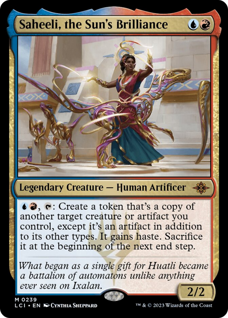 Saheeli, the Sun's Brilliance [The Lost Caverns of Ixalan] [Foil]