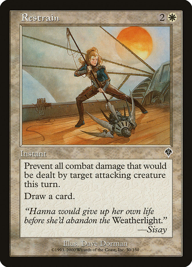 Restrain [Invasion] [Foil]
