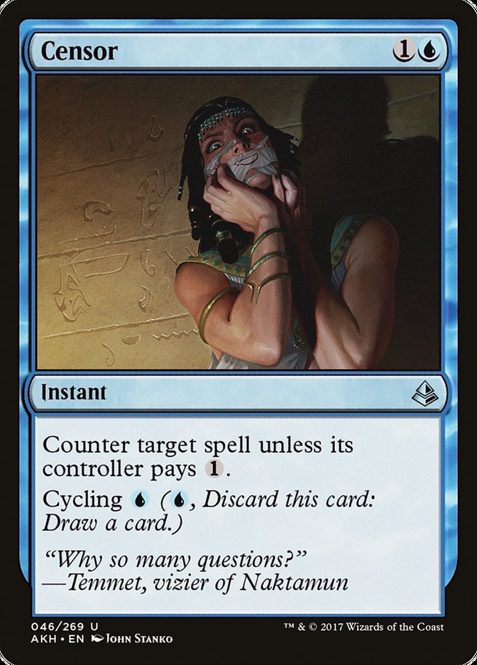 Censor [Amonkhet] [Foil]