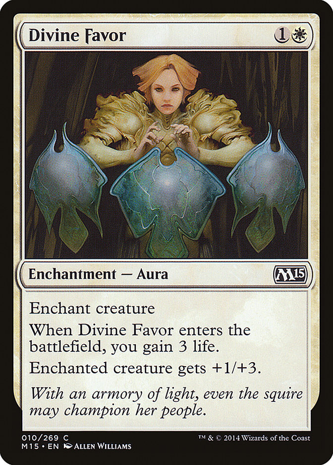 Divine Favor [Core Set 2015] [Foil]