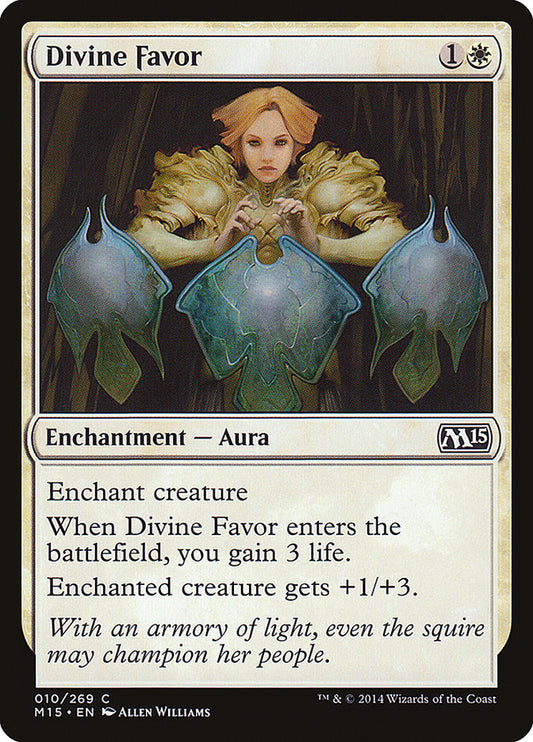 Divine Favor [Core Set 2015] [Foil]