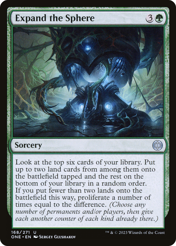 Expand the Sphere [Phyrexia: All Will Be One] [Foil]