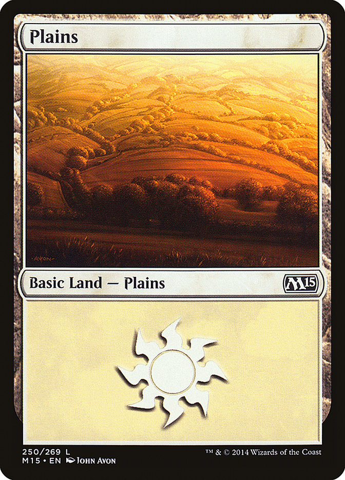 Plains (250) [Core Set 2015] [Foil]