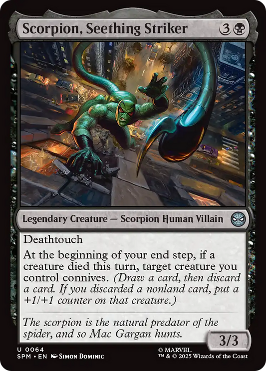Scorpion, Seething Striker [Marvel's Spider-Man] [Foil]