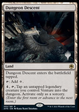 Dungeon Descent (Promo Pack) [Dungeons & Dragons: Adventures in the Forgotten Realms Promos] [Foil]