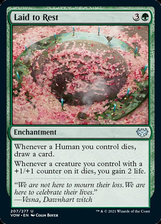 Laid to Rest [Innistrad: Crimson Vow] [Foil]