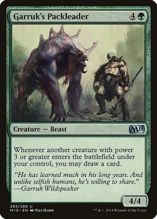 Garruk's Packleader [Core Set 2015]