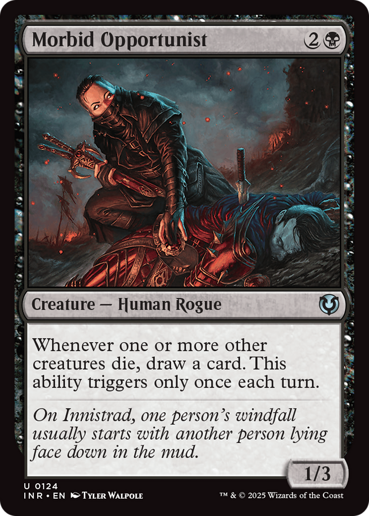 Morbid Opportunist [Innistrad Remastered] [Foil]