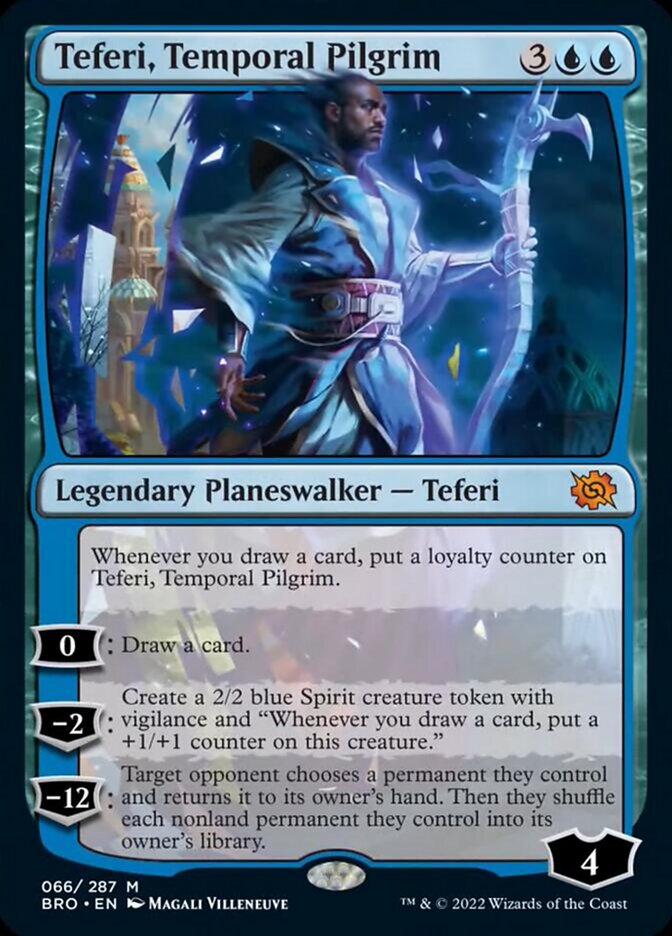Teferi, Temporal Pilgrim [The Brothers' War] [Foil]