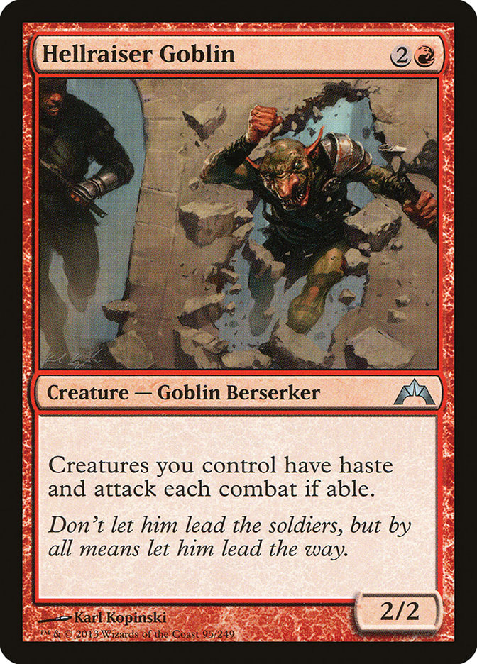 Hellraiser Goblin [Gatecrash] [Foil]