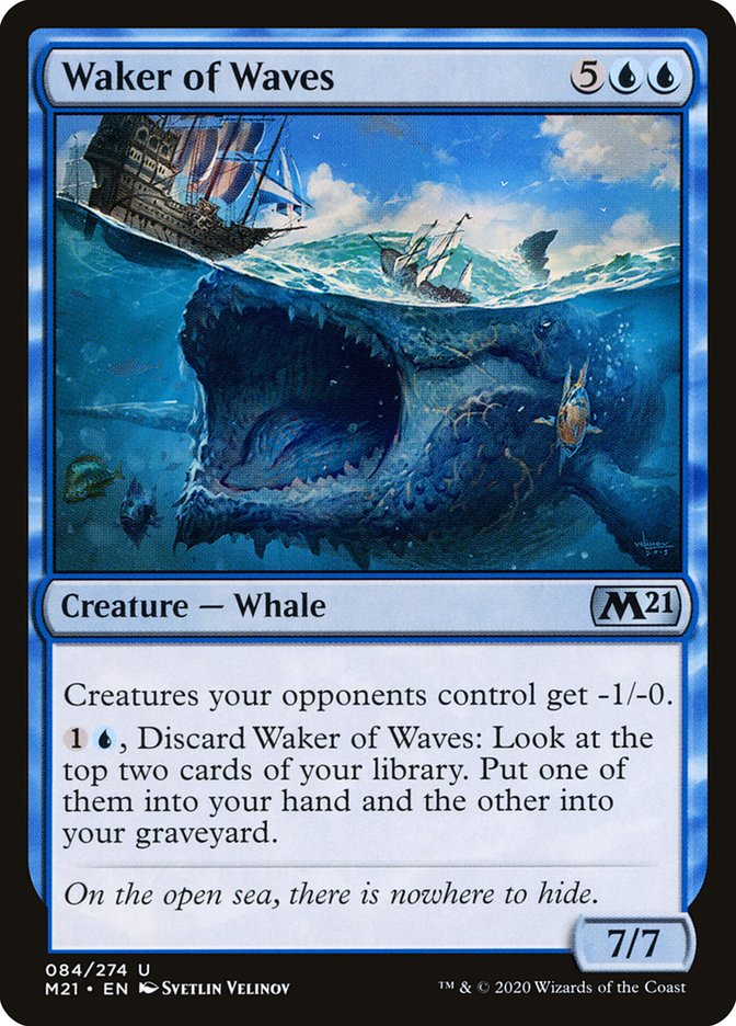 Waker of Waves [Core Set 2021] [Foil]