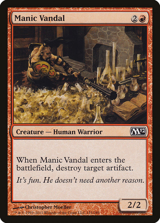 Manic Vandal [Core Set 2012] [Foil]