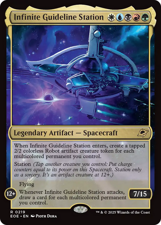 Infinite Guideline Station [Edge of Eternities] [Foil]