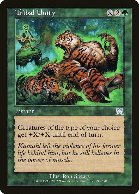 Tribal Unity [Onslaught] [Foil]