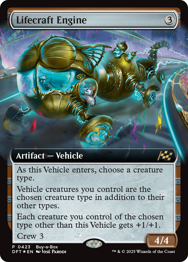 Lifecraft Engine (Promo Pack) [Aetherdrift Promos] [Foil]