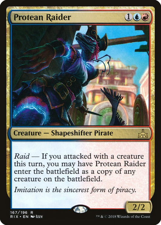 Protean Raider [Rivals of Ixalan] [Foil]