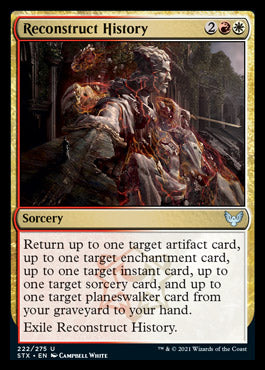 Reconstruct History [Strixhaven: School of Mages] [Foil]