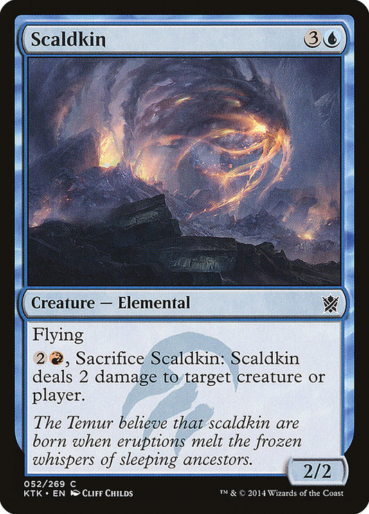Scaldkin [Khans of Tarkir] [Foil]