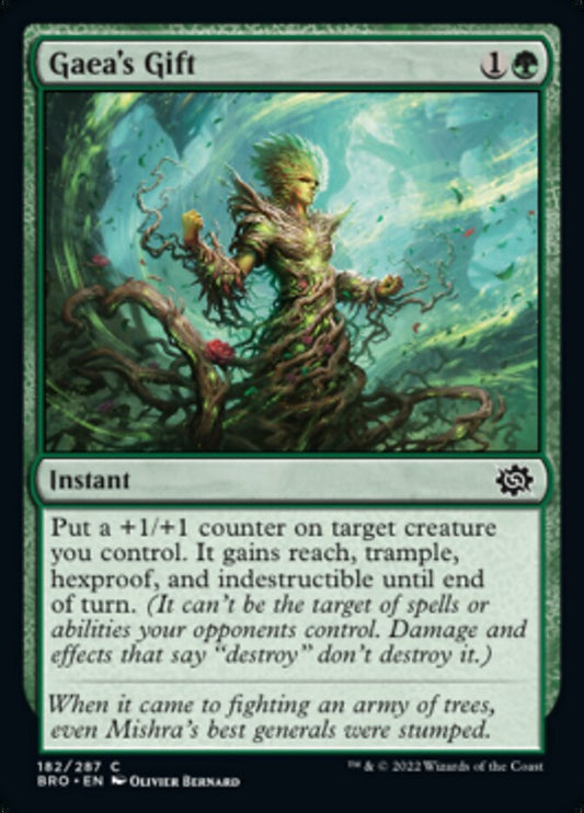Gaea's Gift [The Brothers' War] [Foil]