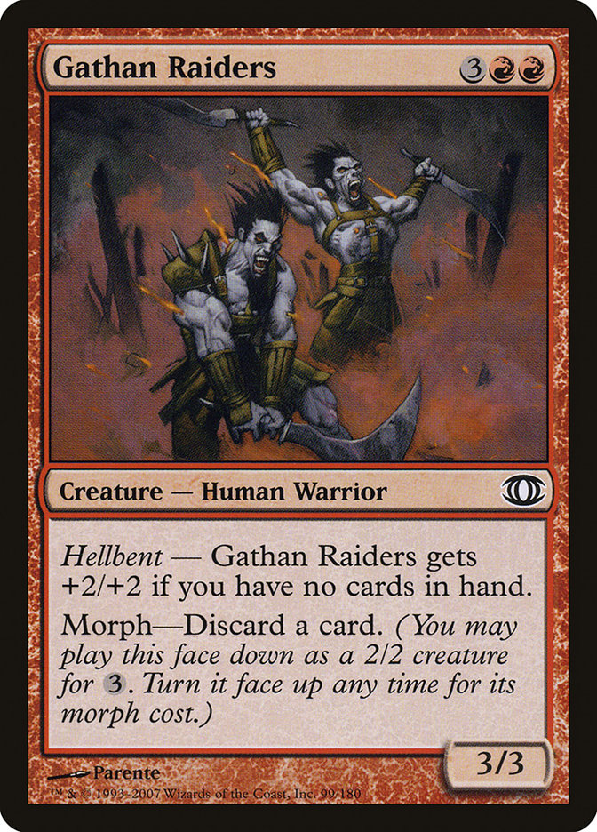 Gathan Raiders [Future Sight] [Foil]