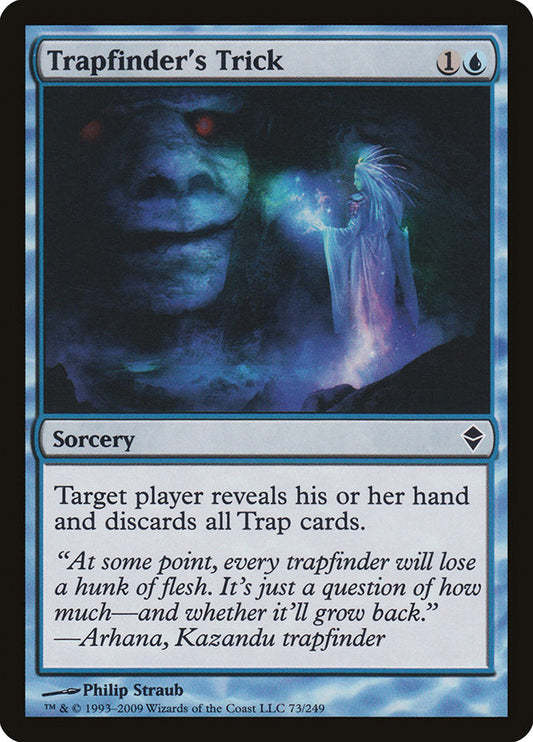 Trapfinder's Trick [Zendikar] [Foil]