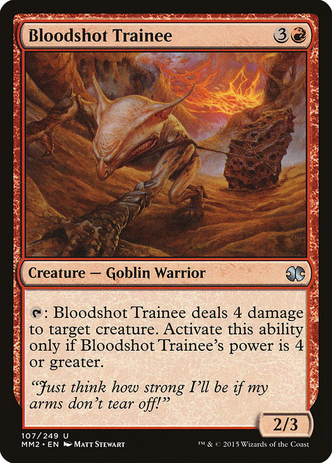 Bloodshot Trainee [Modern Masters 2015] [Foil]