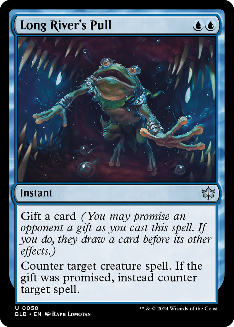 Long River's Pull [Bloomburrow] [Foil]