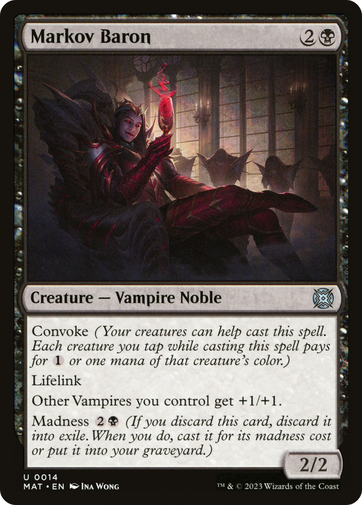 Markov Baron [March of the Machine: The Aftermath] [Foil]